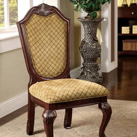 NAPA VALLEY SIDE CHAIR Dark Cherry Finish